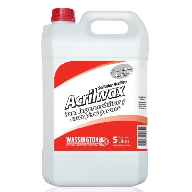 ACRILWAX SELLADOR ACRÍLICO 5 LT PULIDORA PISO