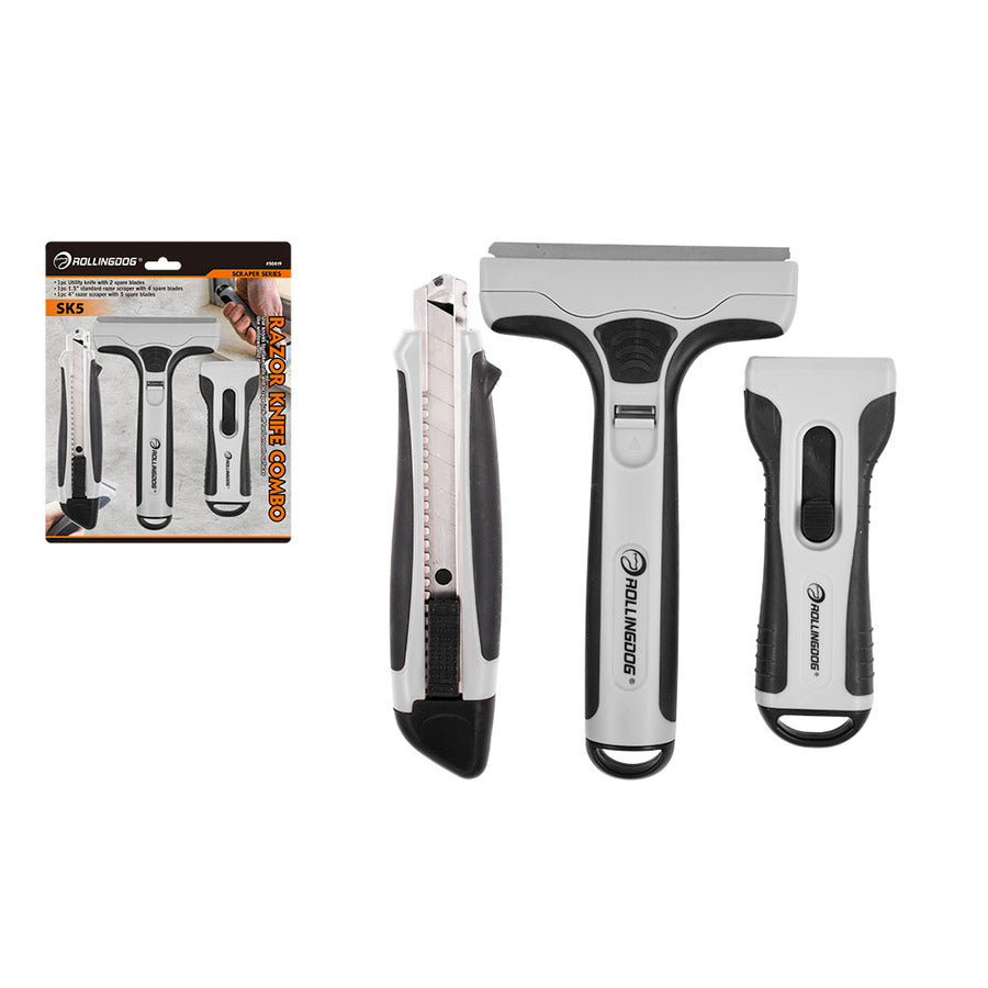 Set 3 Pz Herramientas Yeso ROLLINGDOG