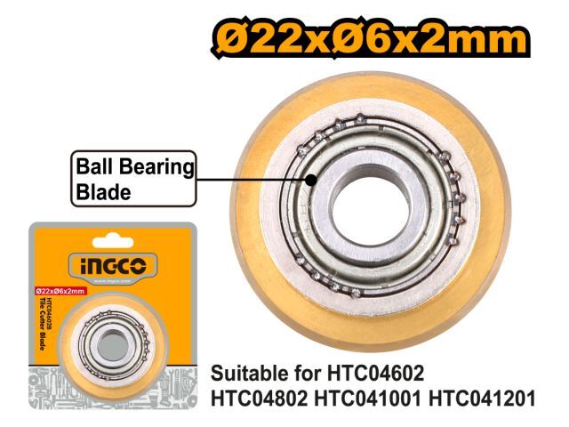 DISCO PARA CORTADORA DE CERÁMICA 22X6X2MM INGCO HTC04602B