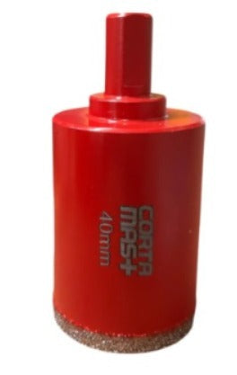 MECHA P/PORCELANTO P/TALADRO 40MM CORTAMAS+