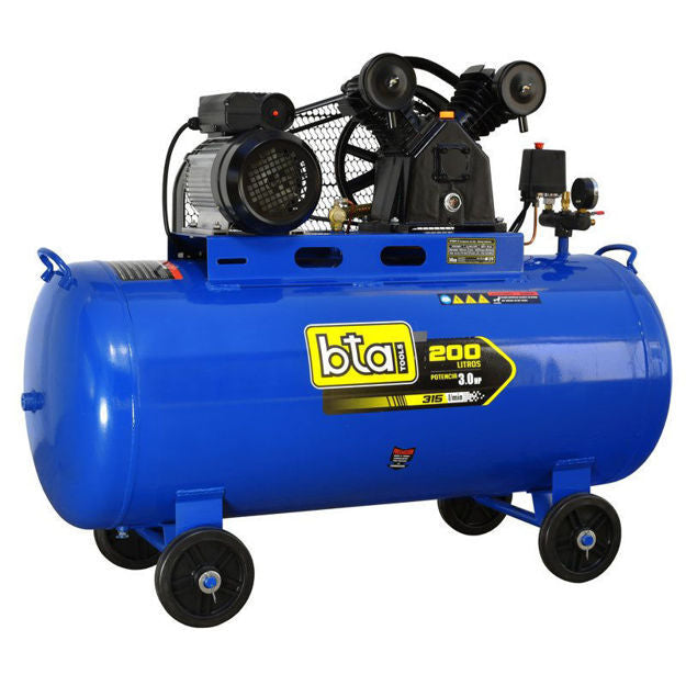 COMPRESOR 200 LITROS BTA 3HP 220V Nº 1 (ALQUILER)