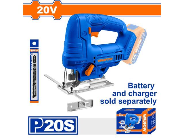 CALADORA A BATERIA 20V P20S 2400RPM 65MM MADERA