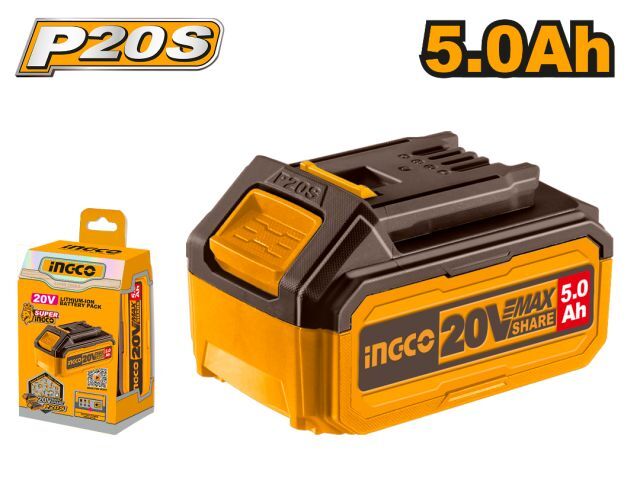 BATERIA 20V 5AH MOD NUEVO INGCO FBLI20031
