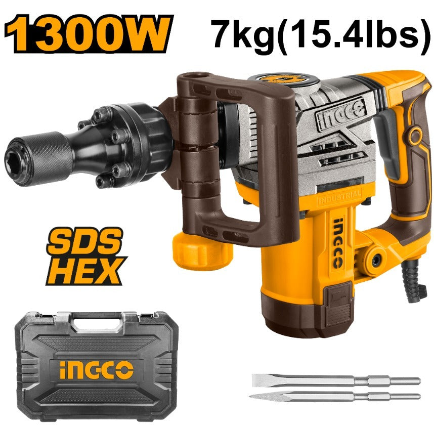 MARTILLO DEMOLEDOR 20J 1300W PDB130018 INGCO (VENTA)