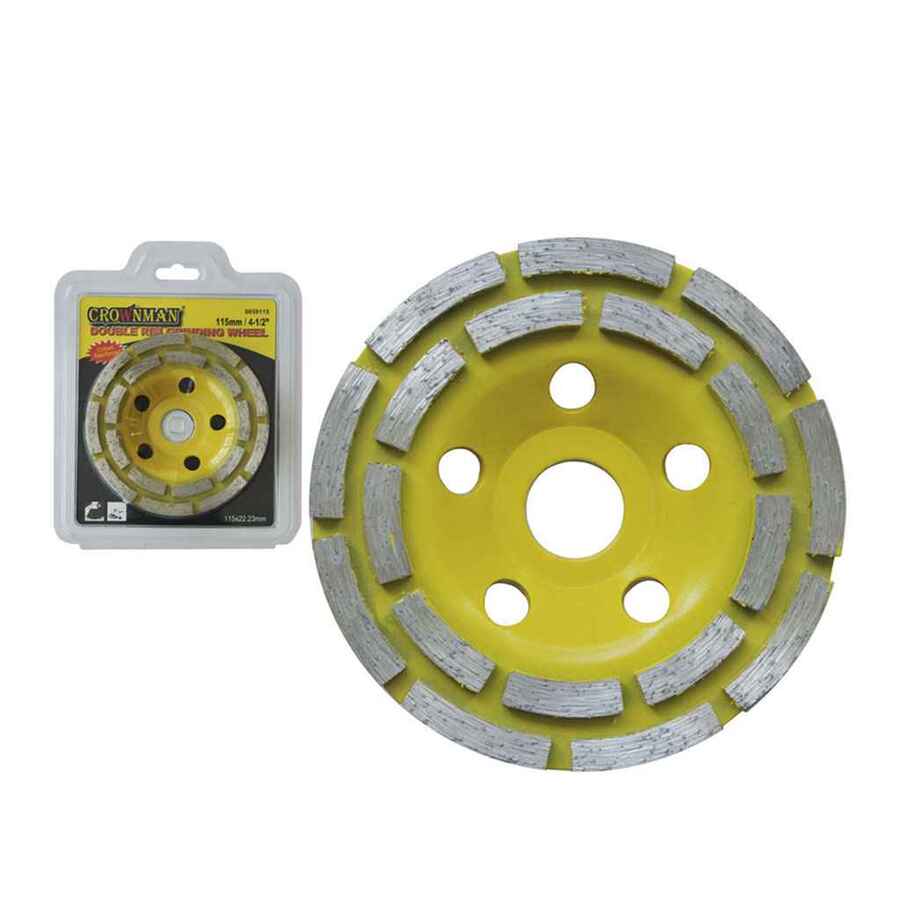 Disco (Copa) De Desbaste Diamantado Doble Fila 4-1/2'' (115m