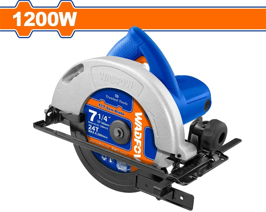 SIERRA CIRCULAR 7 1/4" 1200W WADFOW WCW1512001 (VENTA)