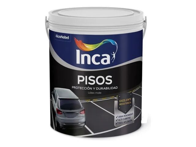 PINTURA PISOS NEGRO 1 LT