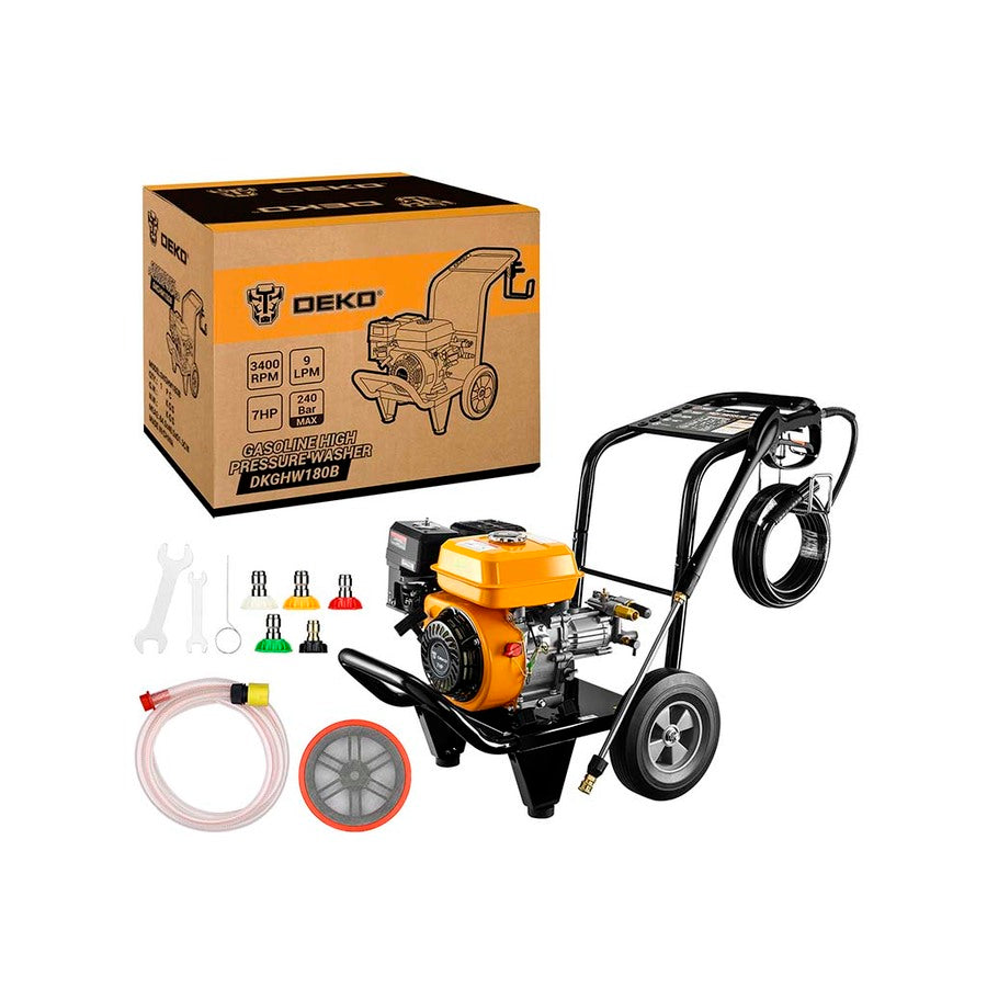 Hidrolavadora a Nafta 7HP 240BAR DKGHW180B Deko