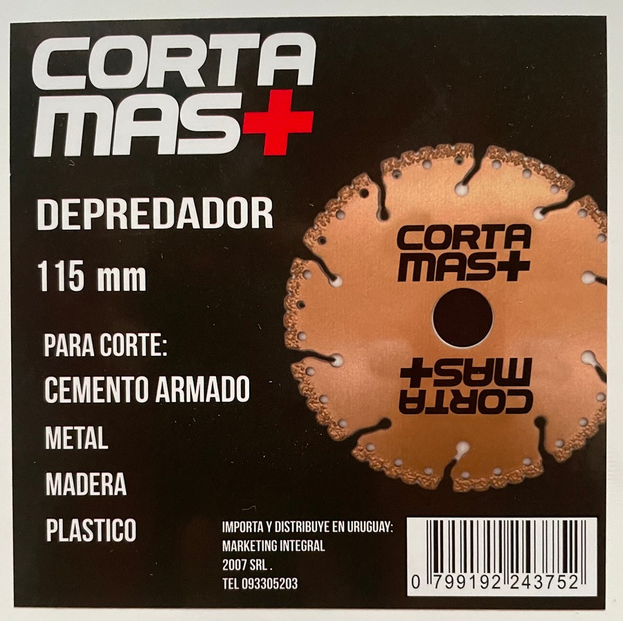 DISCO DEPREDADOR 230MM