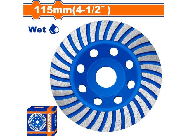 DISCO DESBASTE DIAMANTADO 115MM WADFOW WXK1501