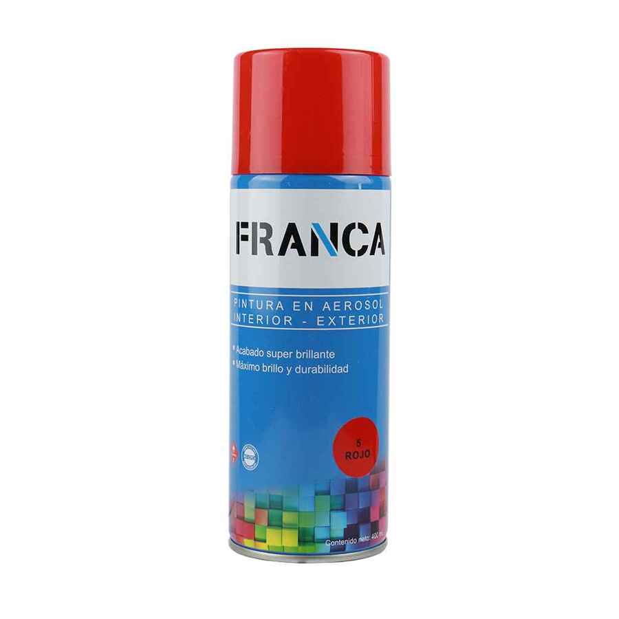 Esmalte Aerosol Rojo 400ml Ref.41 Franca