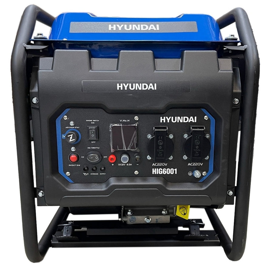 GENERADOR INVERTER 8KW HIG6001 HYUNDAI ABIERTO (VENTA)
