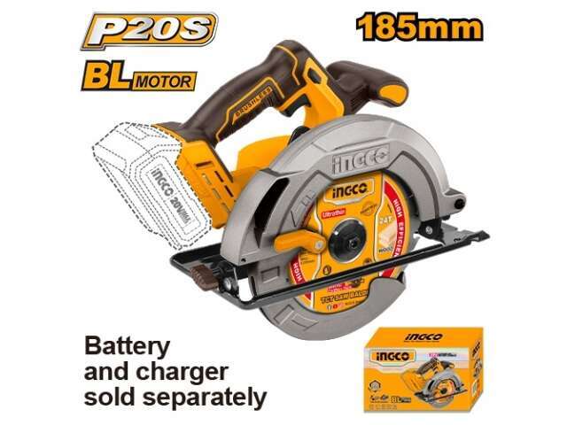 SIERRA CIRCULAR A BATERIA 20V BATERIA P20S 185MM CSLI1851 IN