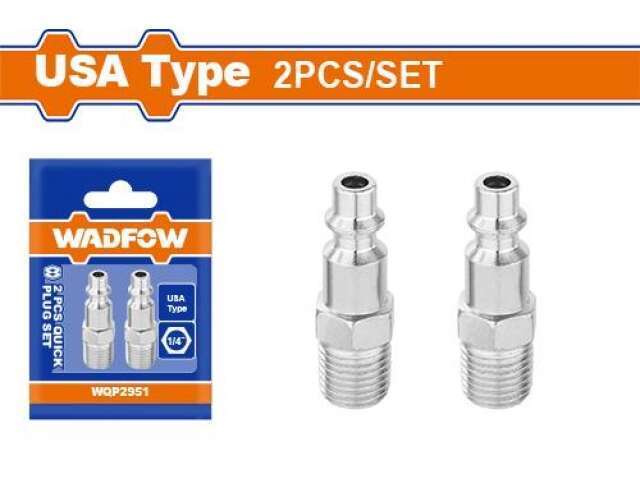 SET X 2 ACOPLES 1/4" USA TYPE WADFOW