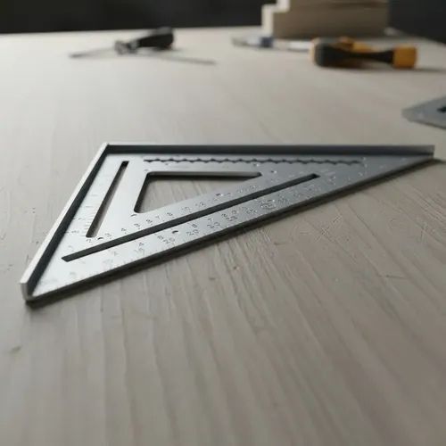 ESCUADRA GRIS 12" METALICA P/CARPINTERO
