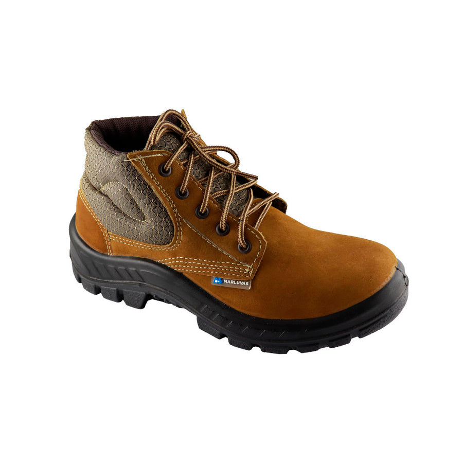 Botín Nobuck Camel S/Puntera Nro.42 Marluvas