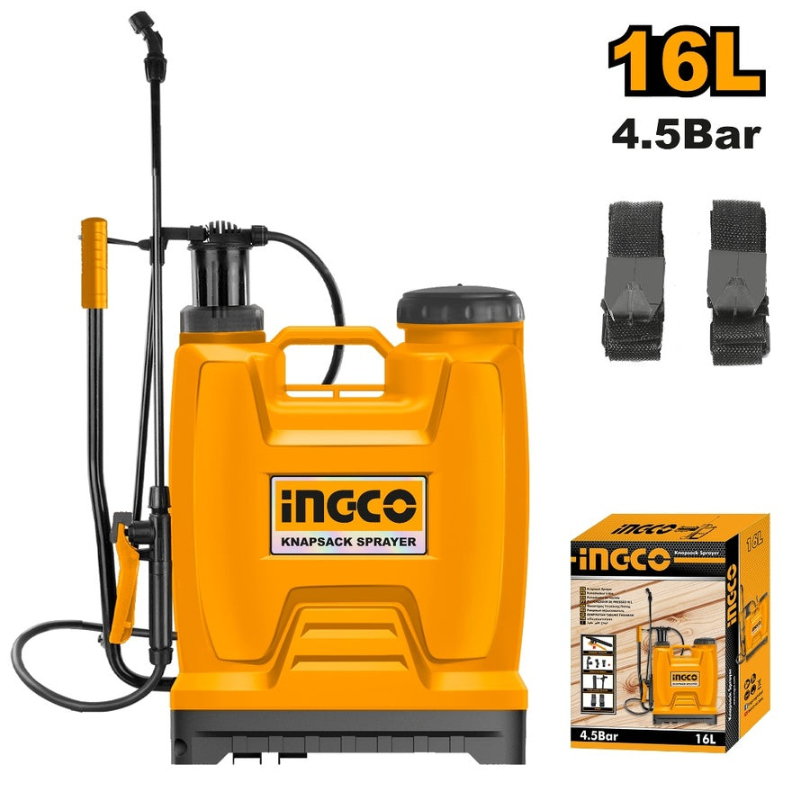 FUMIGADOR PULVERIZADOR 16LT 4.5 BAR