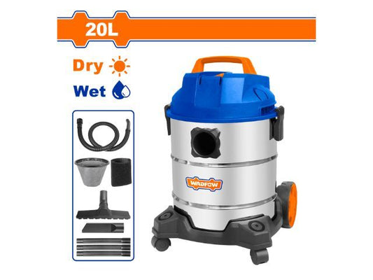 ASPIRADORA 20L 1200W WADFOW