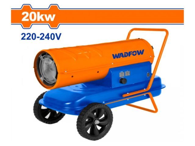 CALEFACTOR A DIÉSEL/KEROSENE 20KW 220-240V WADFOW WHTS1A20