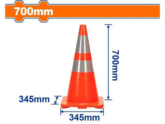 CONO TRAFICO REFLECTIVO 70CM WADFOW WYJ1A70