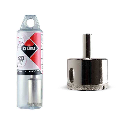 Corona Diamantada P/Porcelanato 43mm Rubi 05965