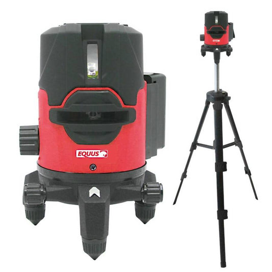 Nivel Laser Verde 50 MT Autonivelante 360 con Trípode EQUSS