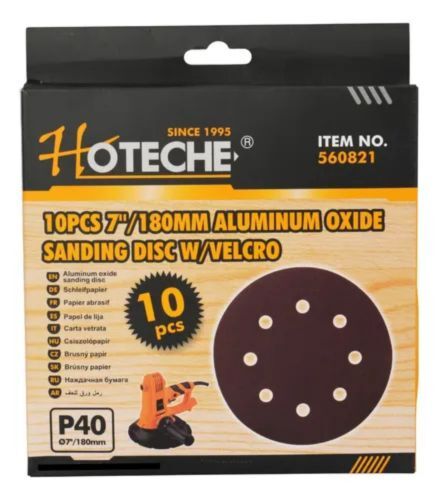 PACK 10 LIJAS 180MM GR80 PARA YESO HOTECHE 560823