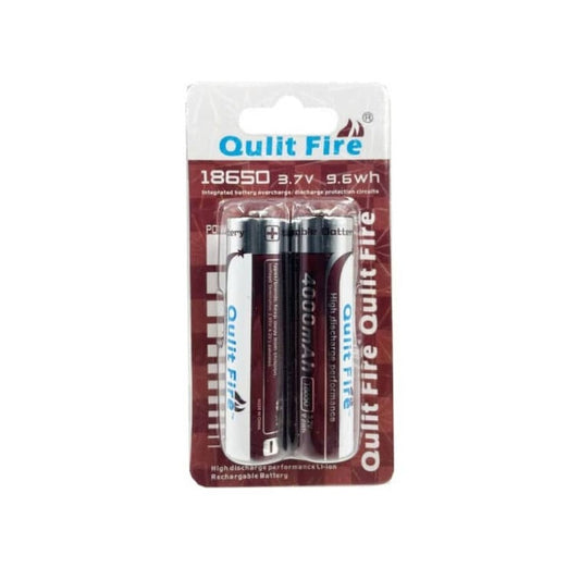 Pila batería para linterna 4000 MAH 3.7v X 2