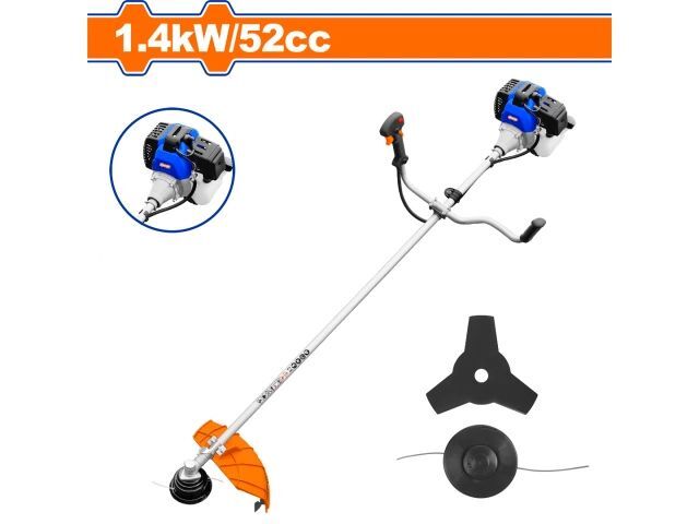 DESMALEZADORA NAFTA 52CC GASOLINA 1.4KG 2.2HP WADFOW