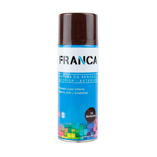 Esmalte Aerosol Marrón 400ml Ref.29 Franca
