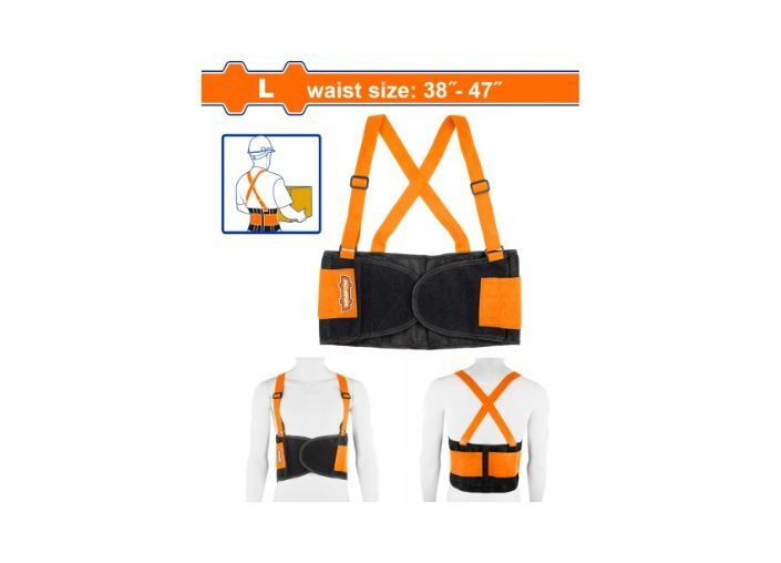 FAJA LUMBAR DE TRABAJO C/ TIRADORES TALLE "L"