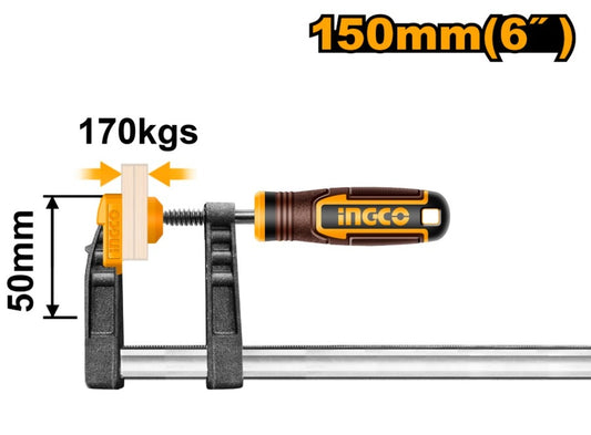 PRENSA F 50X150MM INGCO HFC020501