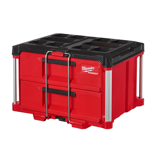 CAJON CON 2 ESTANTES PACKOUT MILWAUKEE
