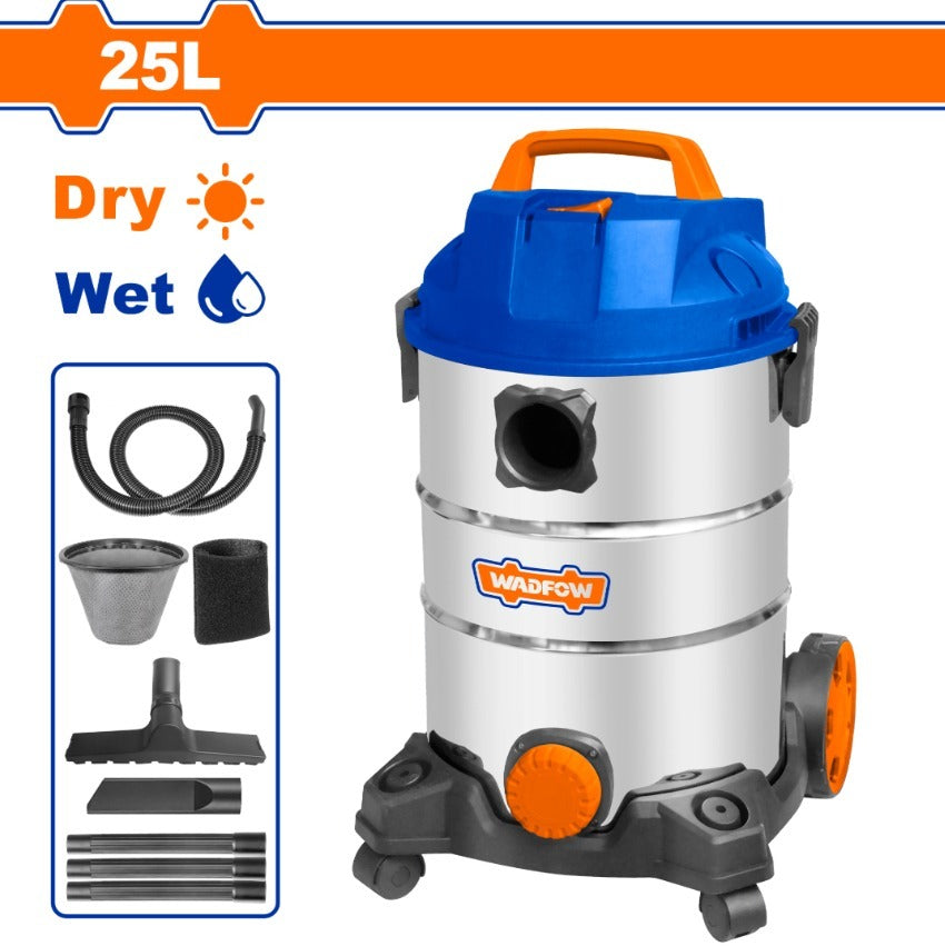 ASPIRADORA 25L 1200W CON FUNCION SOPLADORA WADFOW WVR4A25