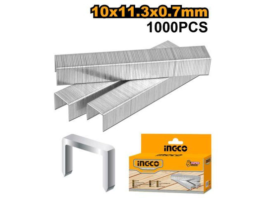 GRAMPAS 10MM INGCO STS0110 CAJA 1000 UNID STS0110