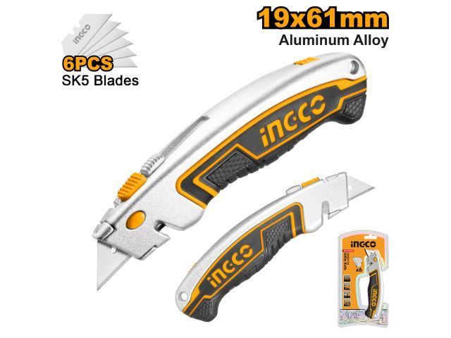 TRINCHETA 19X61MM C 6 UNIDADES 5K SIERRAS CUERPO ALUMINIO IN