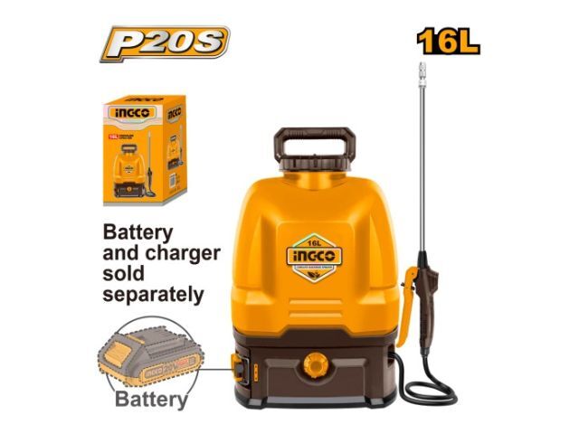 PULVERIZADOR FUMIGADOR DE MOCHILA 16LTS A S/BAT CSPLI2016