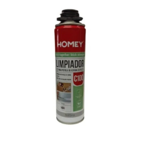 LIMPIADOR PISTOLA DE PU C100 HOMEY 500ML