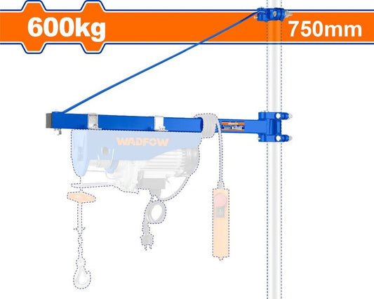 SOPORTE PARA APAREJO ELECTRICO 600KG 750MM WADFOW