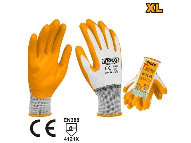 GUANTE NITRILO TALLE XL INGCO HGNG04