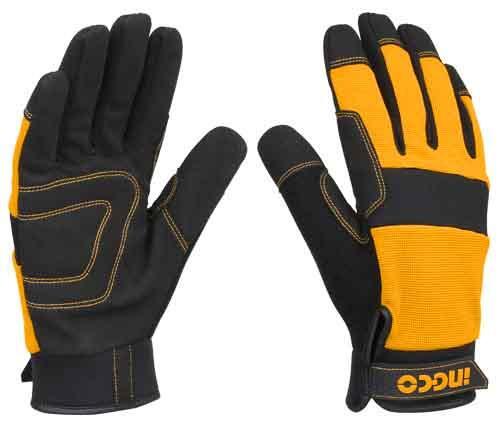GUANTES MECANICO MICROFIBRA XL INGCO