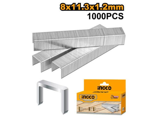 GRAMPAS INDUS 8MM INGCO STS0208 CAJ 1000 U P/HSG1404 STS0208