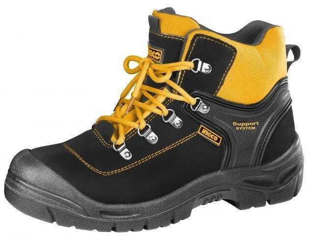 ZAPATO BOTIN NEGRO SEGURIDAD TRABAJO INGCO TALLE 46