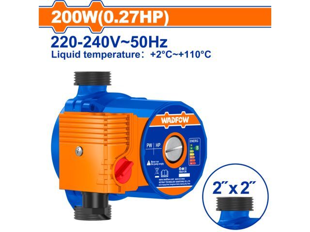 BOMBA ELEVADOR DE PRESIÓN MANUAL 200W 125L/MIN 220-240V 10M