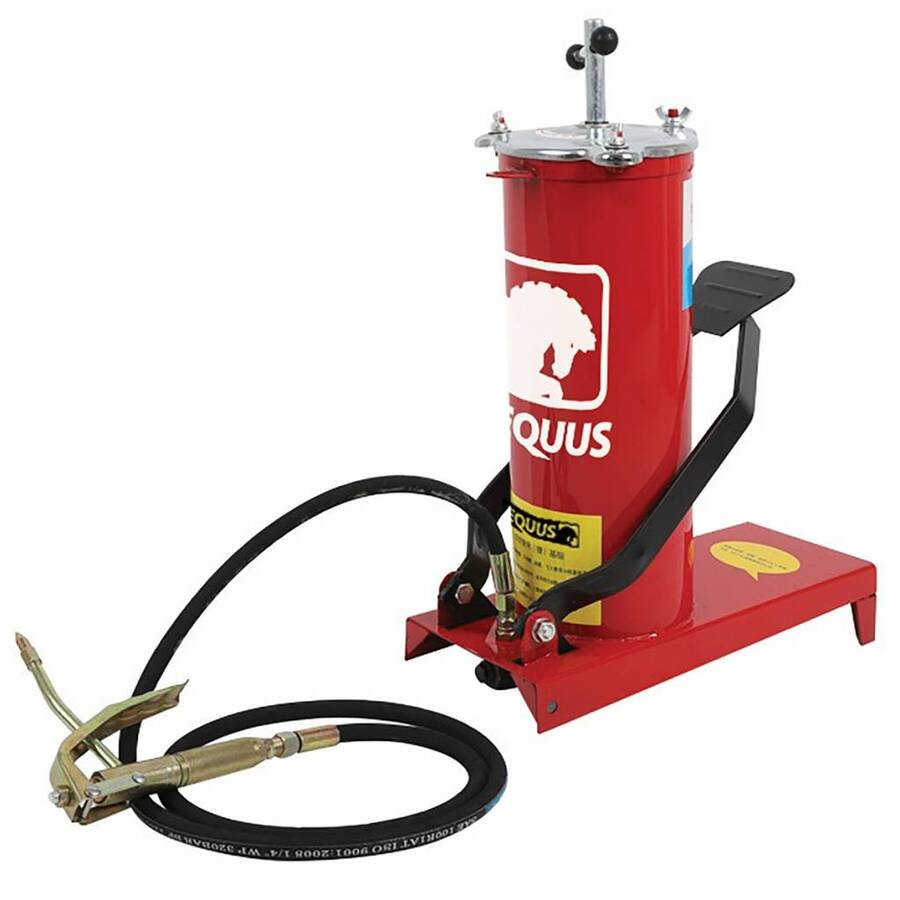 BOMBA DE GRASA CON PEDAL DE 5L EQUUS