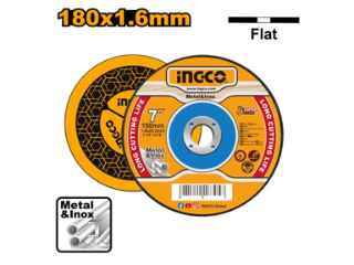 DISCO CORTE METAL 7" X 1.6MM INGCO MCD161801