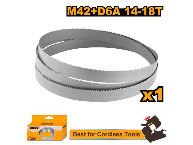 HOJA SIERRA DE BANDA REPUESTO 1140MM 13X0.6MM BIM (M42+D6A)