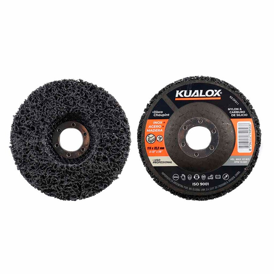 Disco Chaupint 4 1/2'' P/Madera y Acero 115mm Kualox