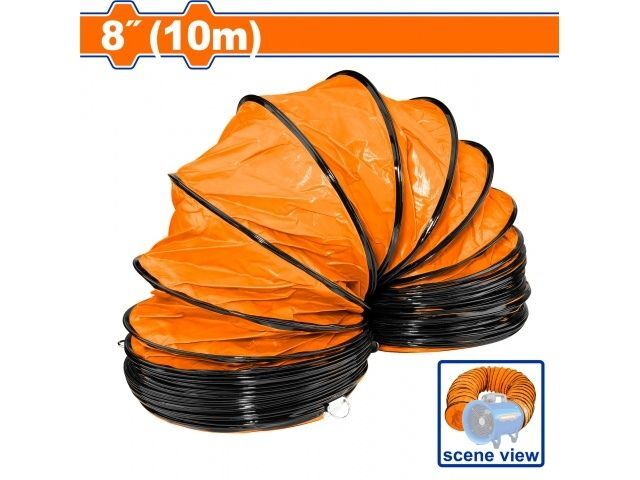 MANGUERA CONDUCTO PVC 10M 8"PARA VENTILADOR