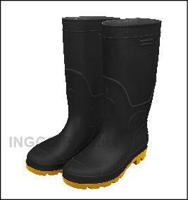 BOTAS DE LLUVIA NEGRA/TRABAJO TALLE 45 INGCO